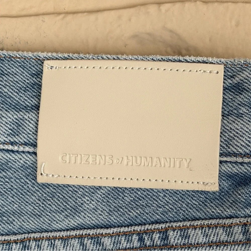 Citizens of Humanity Jeans Women 34 (42x28.5) Straight High Rise Blue Denim Neve - Picture 5 of 12